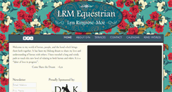 Desktop Screenshot of lrmequestrian.com